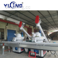 Fabricación de máquinas de pellets de madera Yulong Xgj560